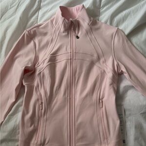 Lululemon Define Cropped Jacket Nulu in Strawberry Milkshake 🍓🥛 Size 8